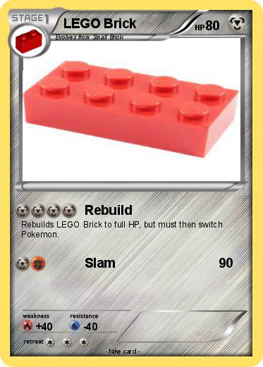 Pokemon LEGO Brick