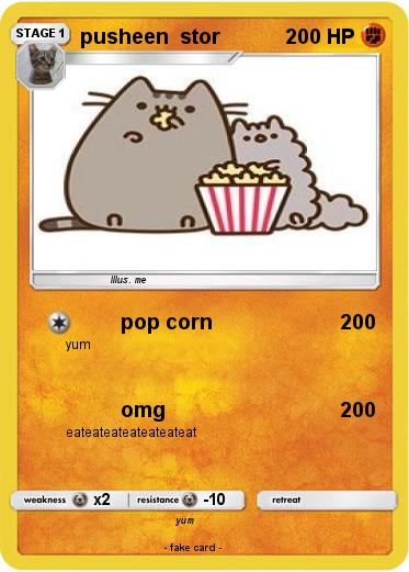 Pokemon pusheen  stor