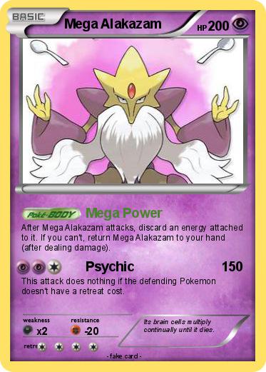 Pokemon Mega Alakazam