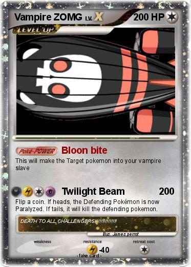 Pokemon Vampire ZOMG