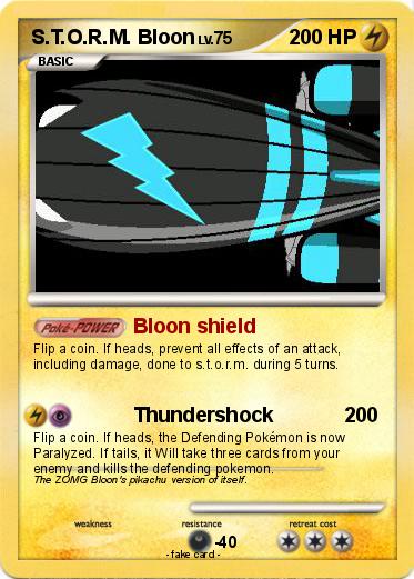 Pokemon S.T.O.R.M. Bloon