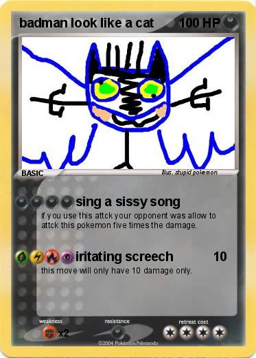 Pokemon badman look like a cat