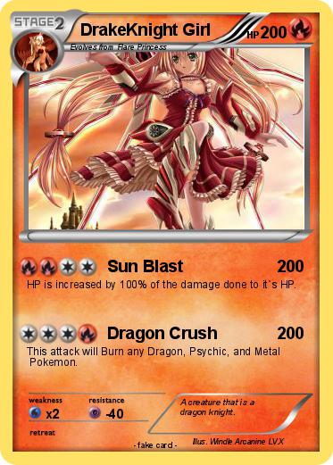 Pokemon DrakeKnight Girl