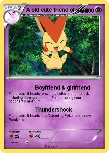 Pokemon A old cute friend of mine