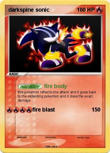 Pokemon darkspine sonic