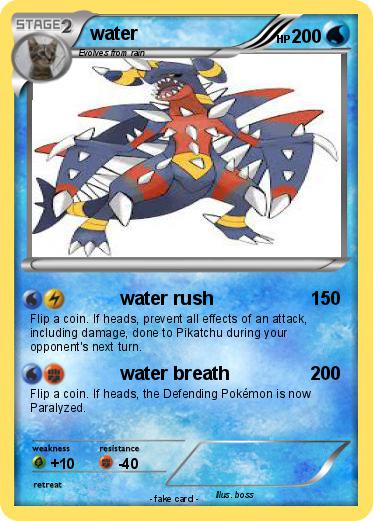 Pokemon water