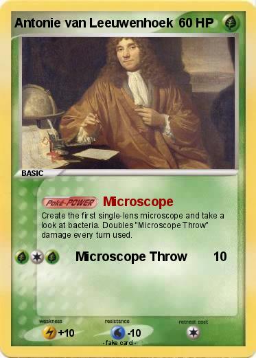 Pokemon Antonie van Leeuwenhoek