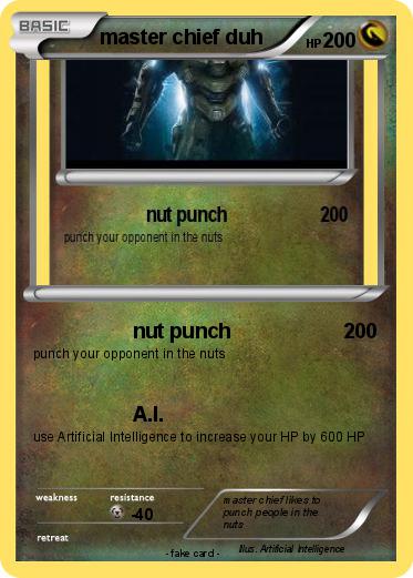 Pokemon master chief duh