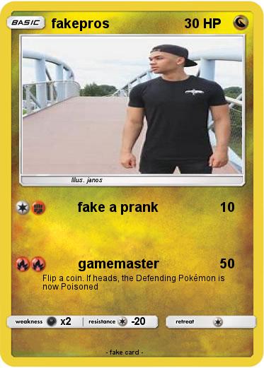 Pokemon fakepros