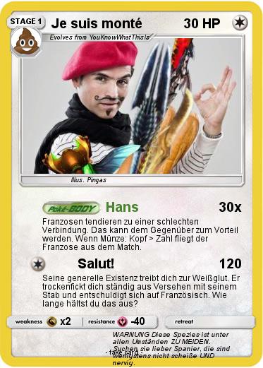 Pokemon Je suis monté