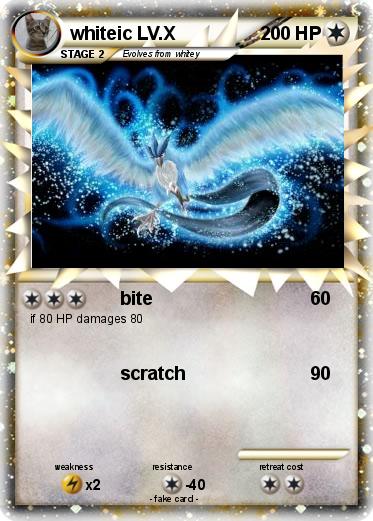 Pokemon whiteic LV.X