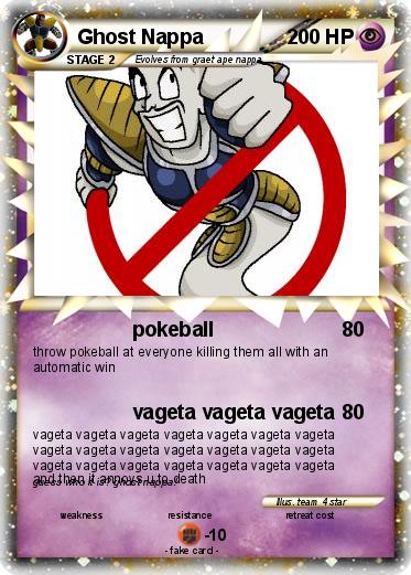 Pokemon Ghost Nappa