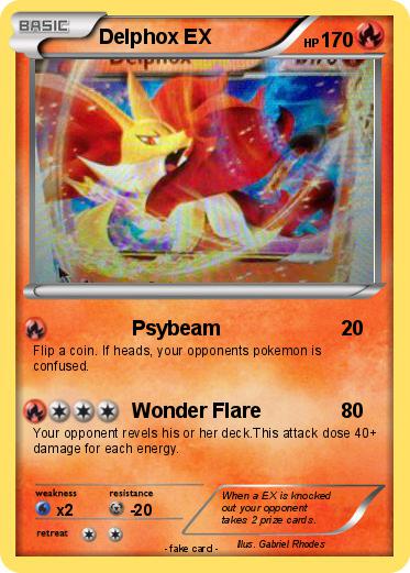 Pokemon Delphox EX