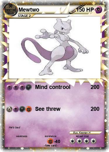 Pokemon Mewtwo