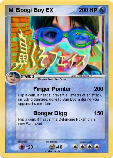 Pokemon M  Boogi Boy EX