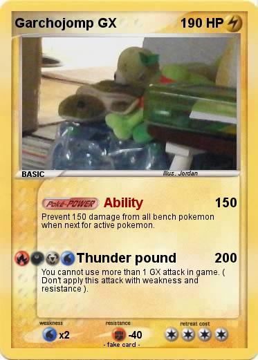 Pokemon Garchojomp GX