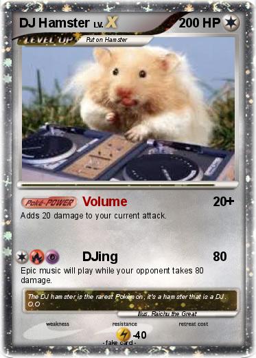 Pokemon DJ Hamster