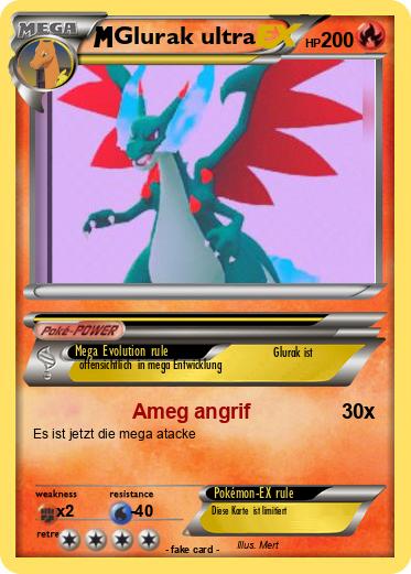 Pokemon Glurak ultra