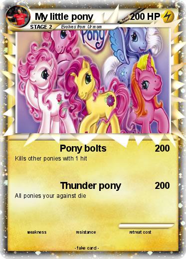 Pokemon My little pony