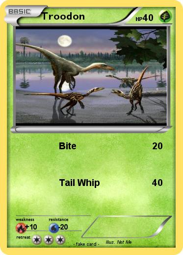 Pokemon Troodon