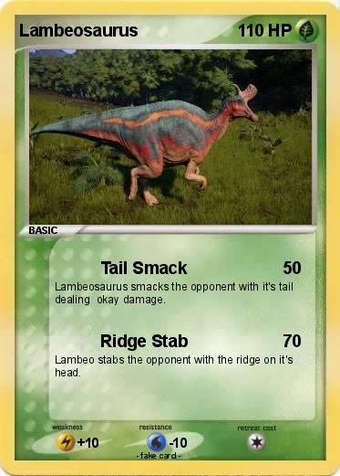 Pokemon Lambeosaurus