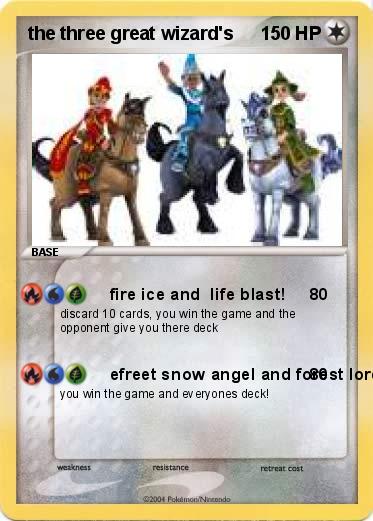 Pokemon the three great wizard's