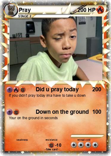 Pokemon Pray