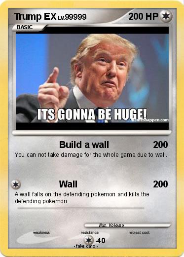 Pokemon Trump EX