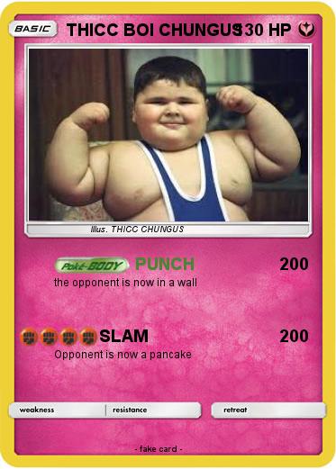 Pokemon THICC BOI CHUNGUS