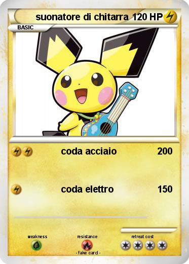 Pokemon suonatore di chitarra