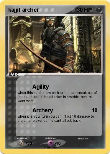 Pokemon kajjit archer