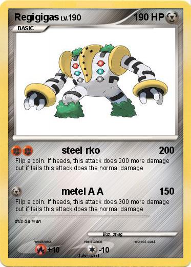Pokemon Regigigas