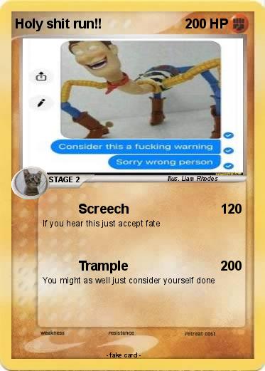 Pokemon Holy shit run!!