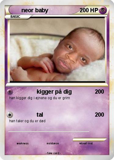 Pokemon neor baby