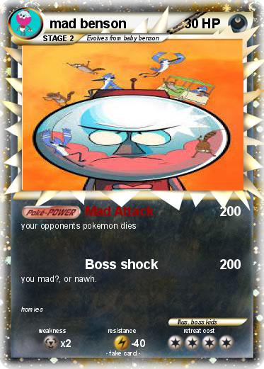 Pokemon mad benson