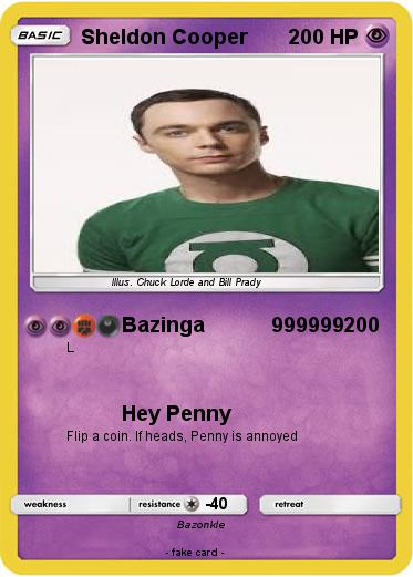 Pokemon Sheldon Cooper