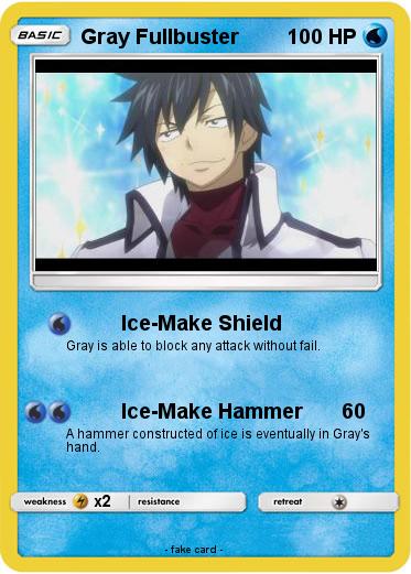 Pokemon Gray Fullbuster