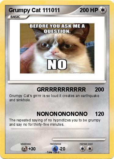 Pokemon Grumpy Cat 111011