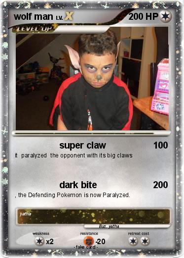Pokemon wolf man