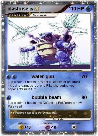 Pokemon blastoise