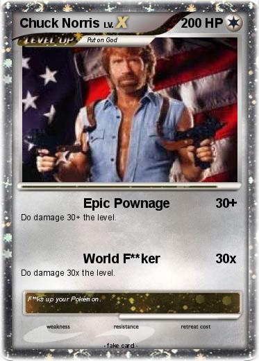 Pokemon Chuck Norris