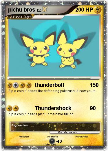 Pokemon pichu bros