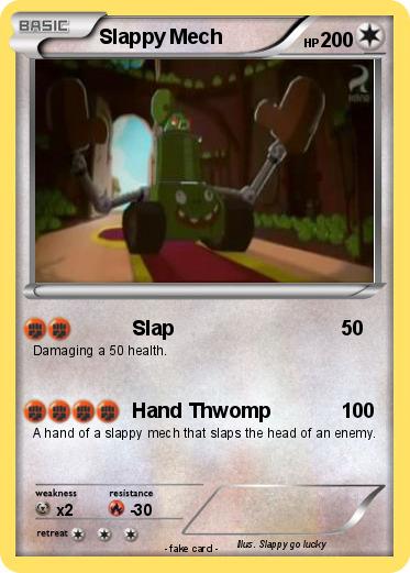 Pokemon Slappy Mech
