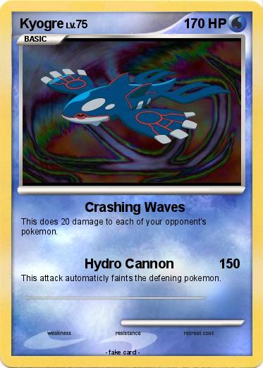 Pokemon Kyogre