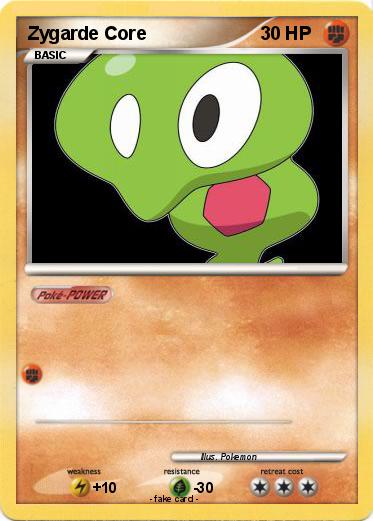 Pokemon Zygarde Core