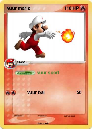 Pokemon vuur mario
