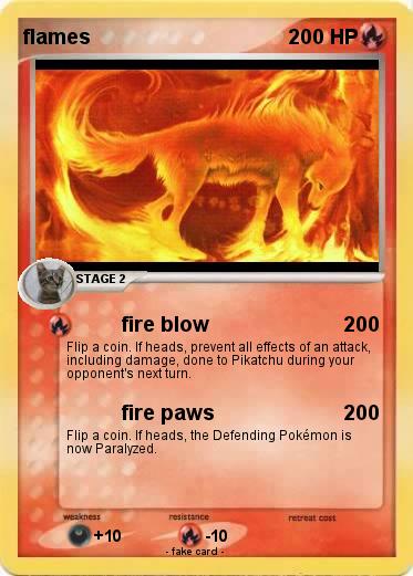 Pokemon flames