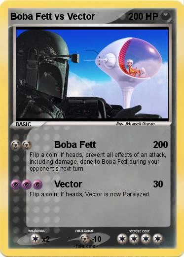 Pokemon Boba Fett vs Vector