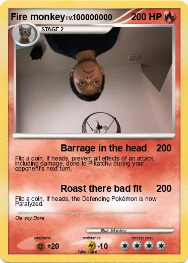 Pokemon Fire monkey