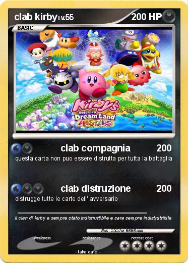 Pokemon clab kirby